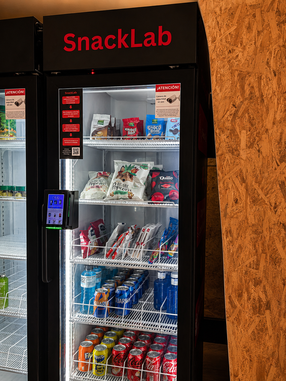 SnackLab de frente